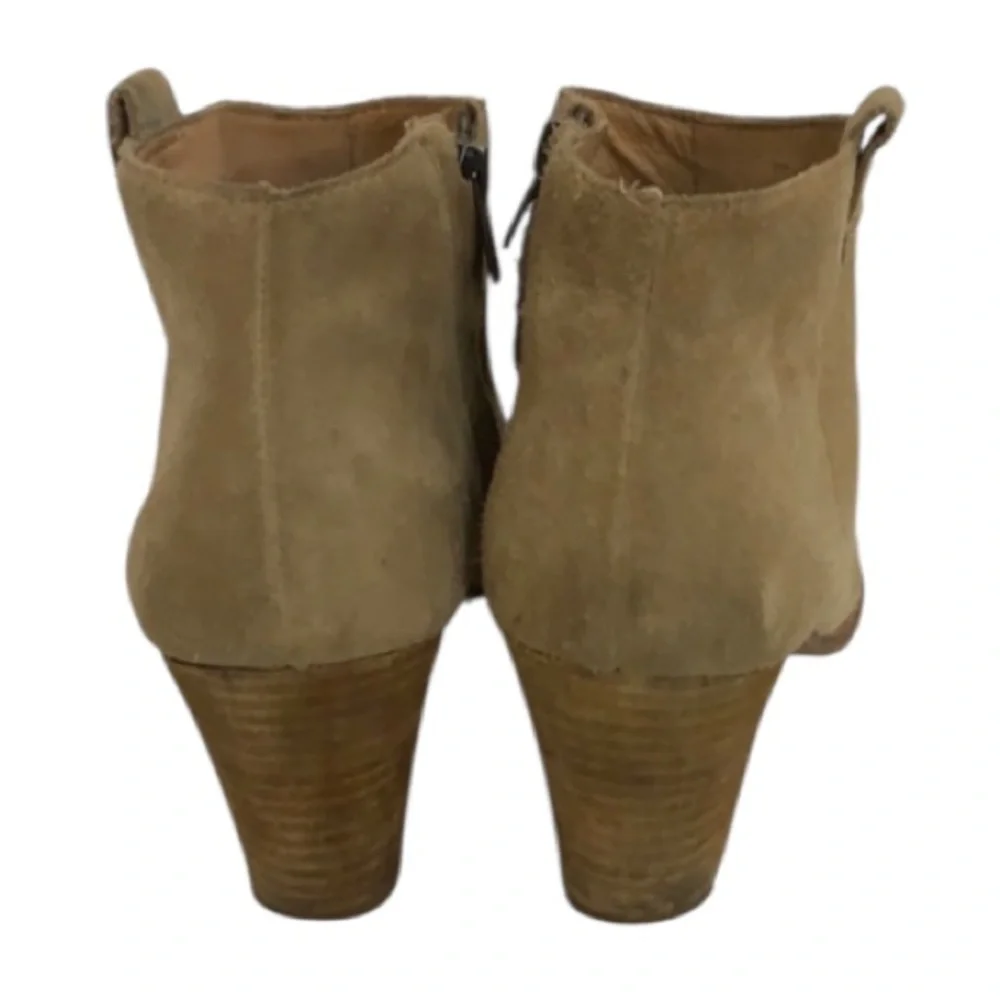 Authentic Madewell suede leather designer ankle boots booties size 9.5
